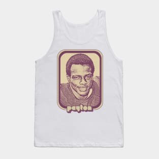 Walter Payton / Retro Aesthetic Fan Design Tank Top